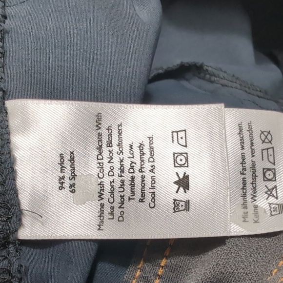 Eddie Bauer First Ascent Lightweight Cargo Hiking Pants Size 40x32 In Gray - Picture 5 of 11